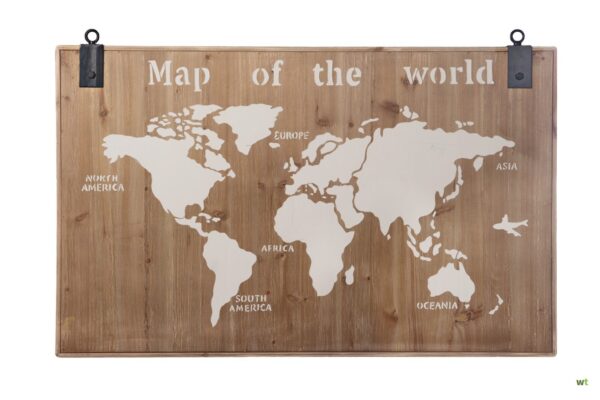 DIJK Multi Vintage World Map