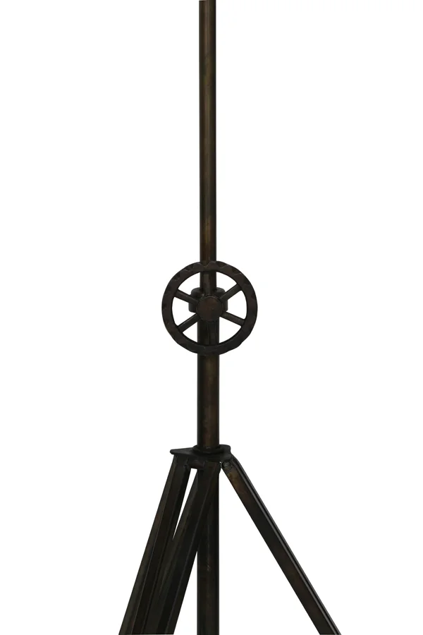 LL Stehleuchte Dreifuss JUNKO schwarz antik bronze LL Stehleuchte Dreifuss JUNKO schwarz antik bronze