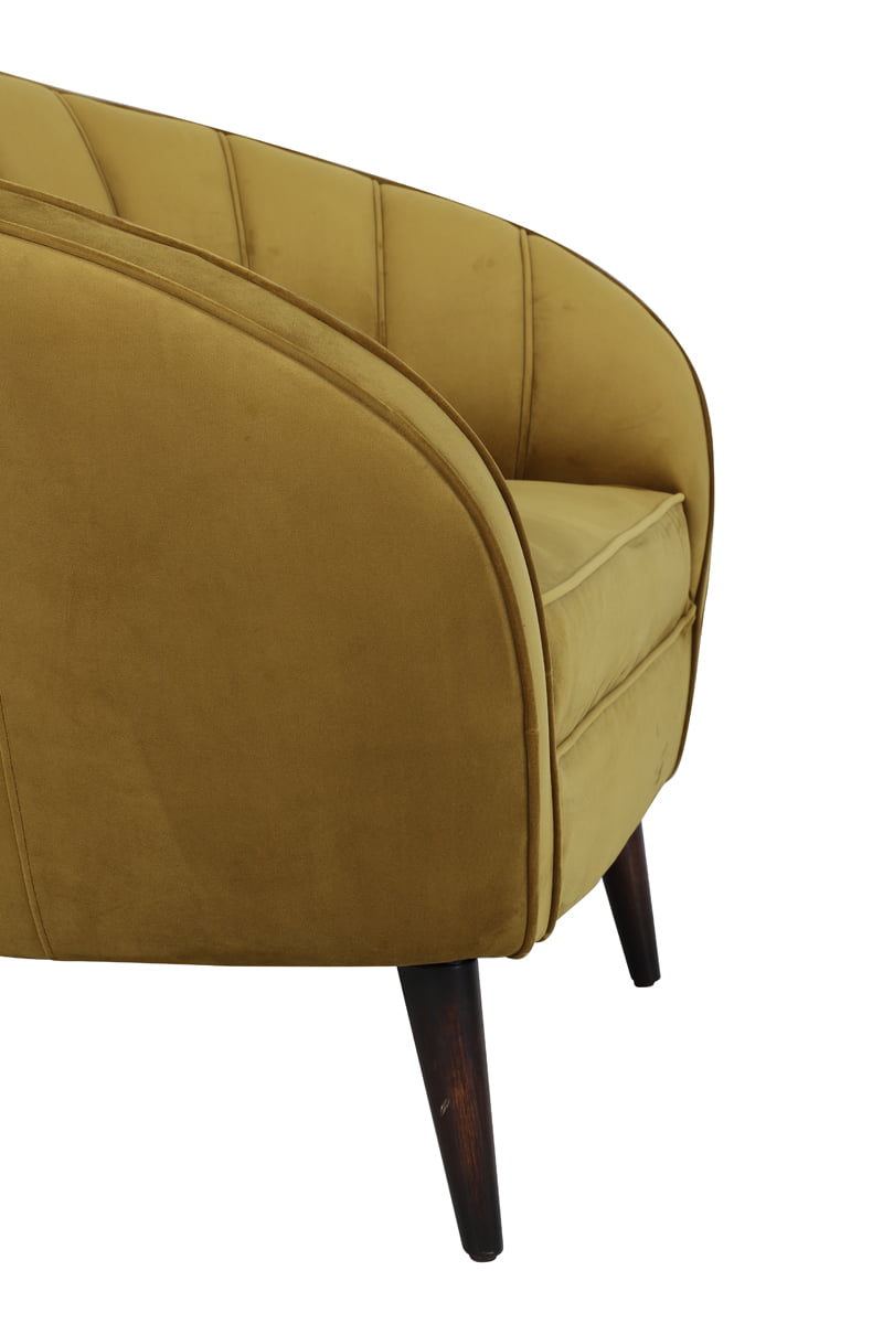 Sessel ALMOND ocker gelb Sessel ALMOND ocker gelb